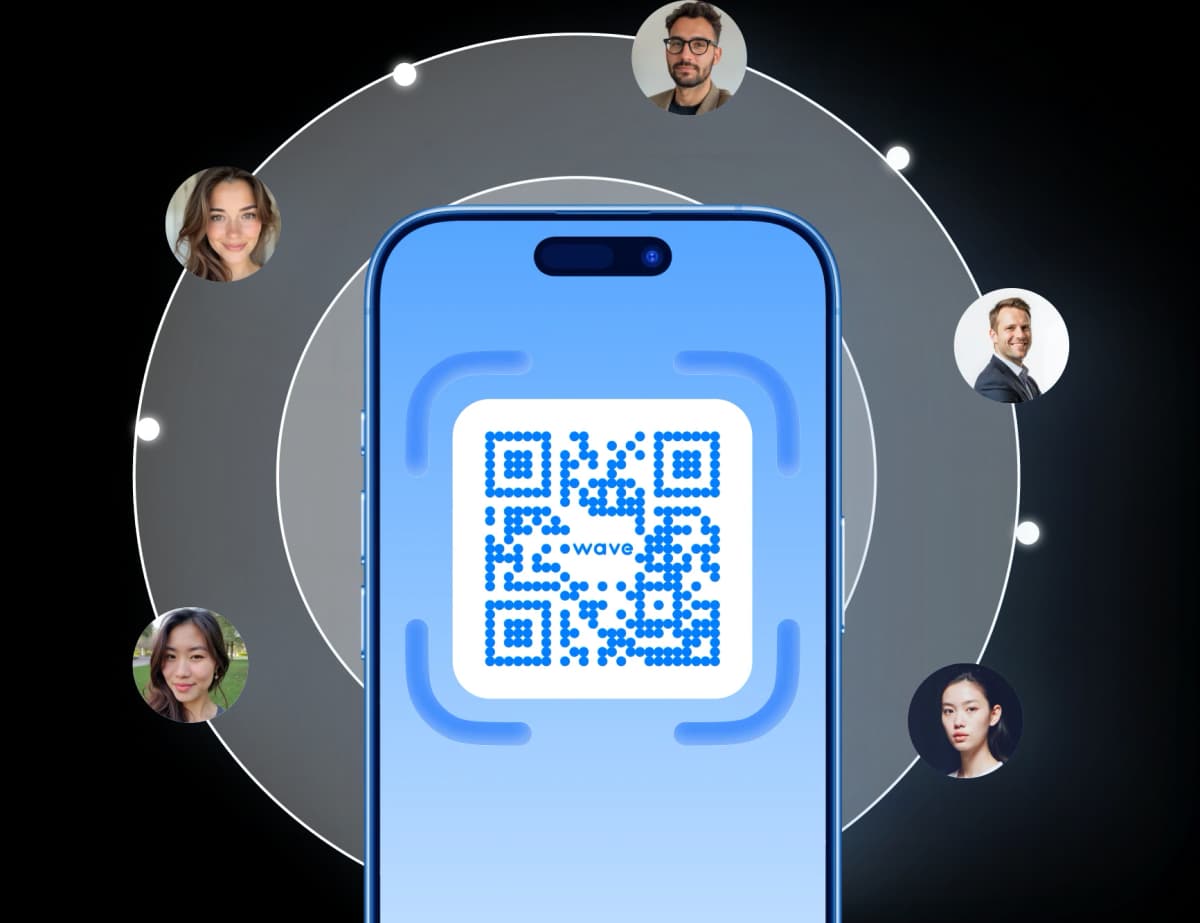 Share your contact details without limits