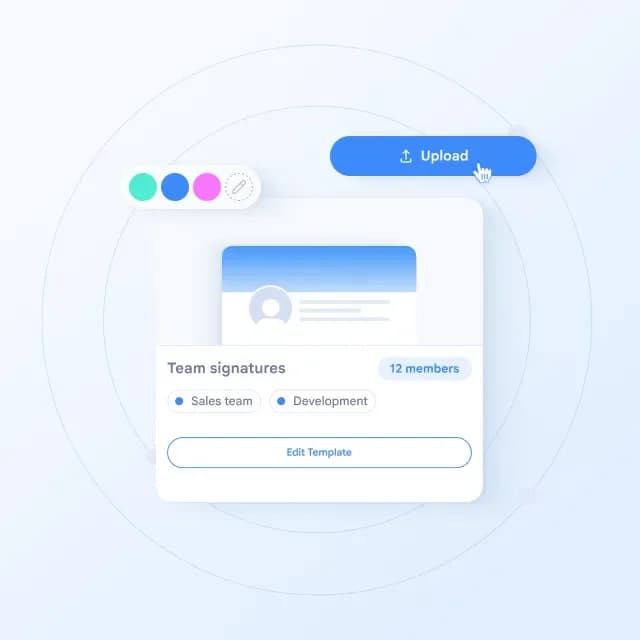 Deploy branded signatures across your entire team