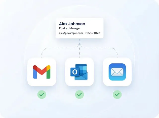 Deploy your email signature