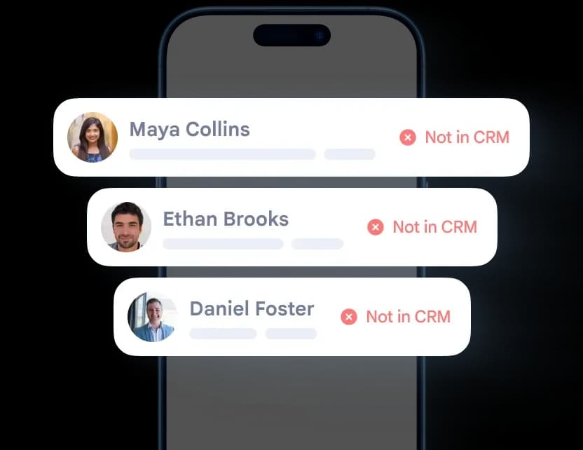 Contacts d'entreprise piégés dans les téléphones